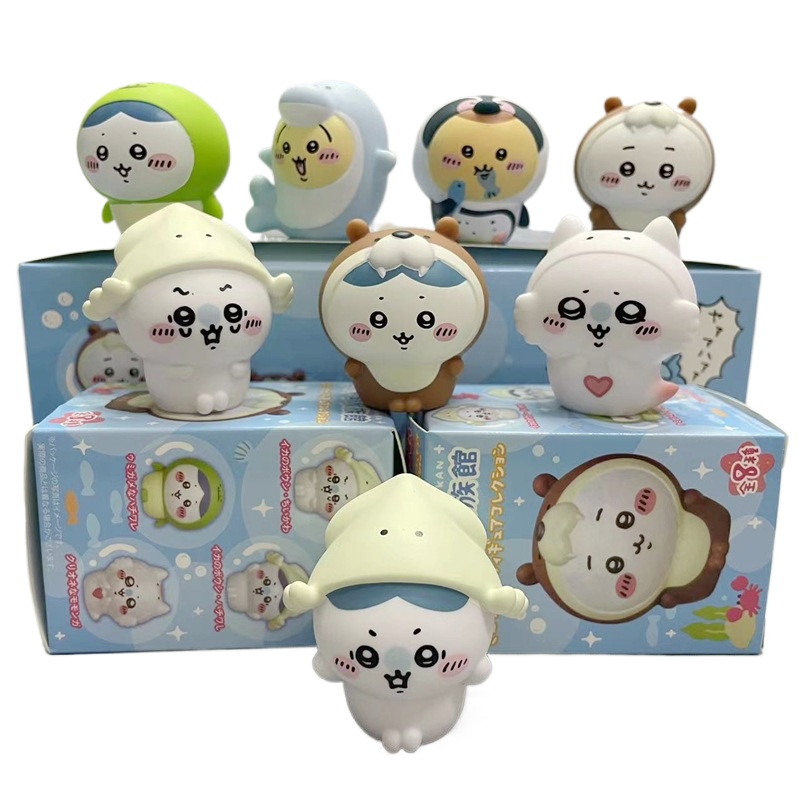 8pcs/Box Kawaii Chiikawa Aquar - Marine Aquarium 评论和价格