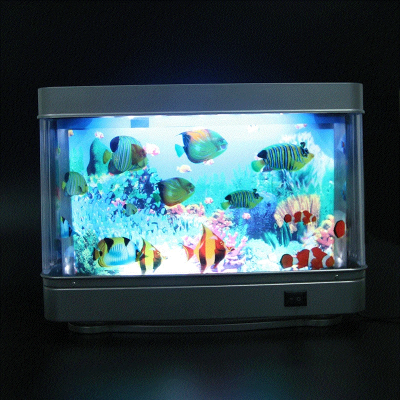 Dynamic Virtual Ocean LED Fish - Aquarium Marine Lights 评论和价格