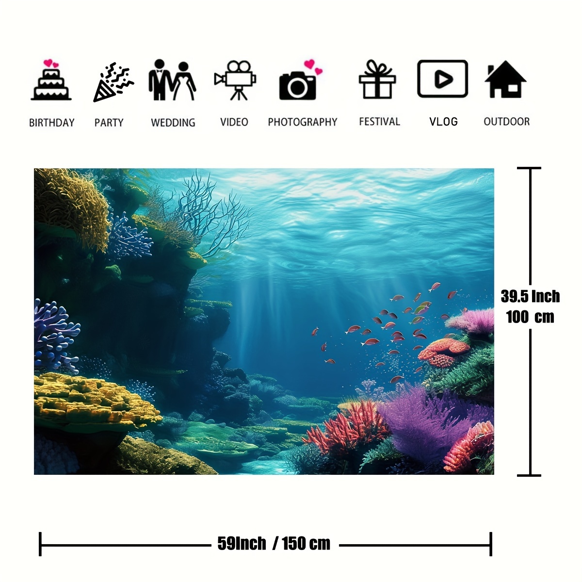 1pc Underwater Coral Reef Fish - Reef Aquarium 评论和价格
