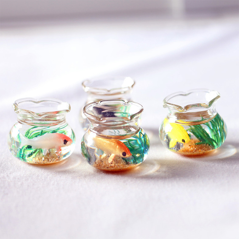 Home Ornament Doll House Decor - Marine Fish Tank 评论和价格